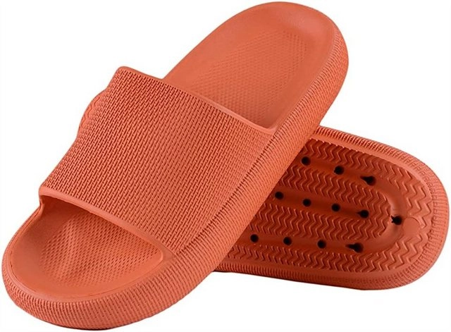 DESI-LEB »Herren Damen Badeschuhe Badeschlappen Slippers« Hüttenschuhe