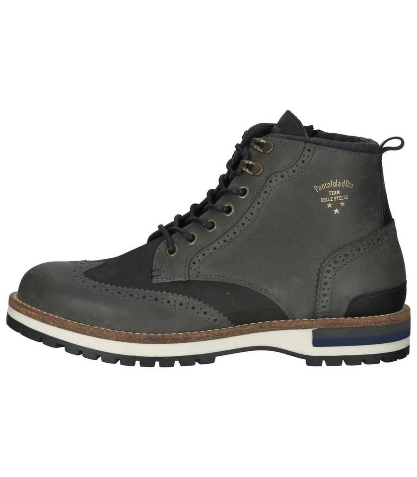 Pantofola d´Oro »Stiefelette Leder/Textil« Schnürstiefelette