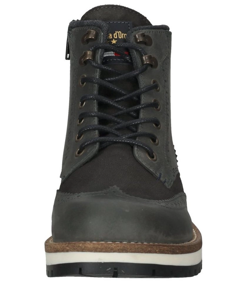 Pantofola d´Oro »Stiefelette Leder/Textil« Schnürstiefelette