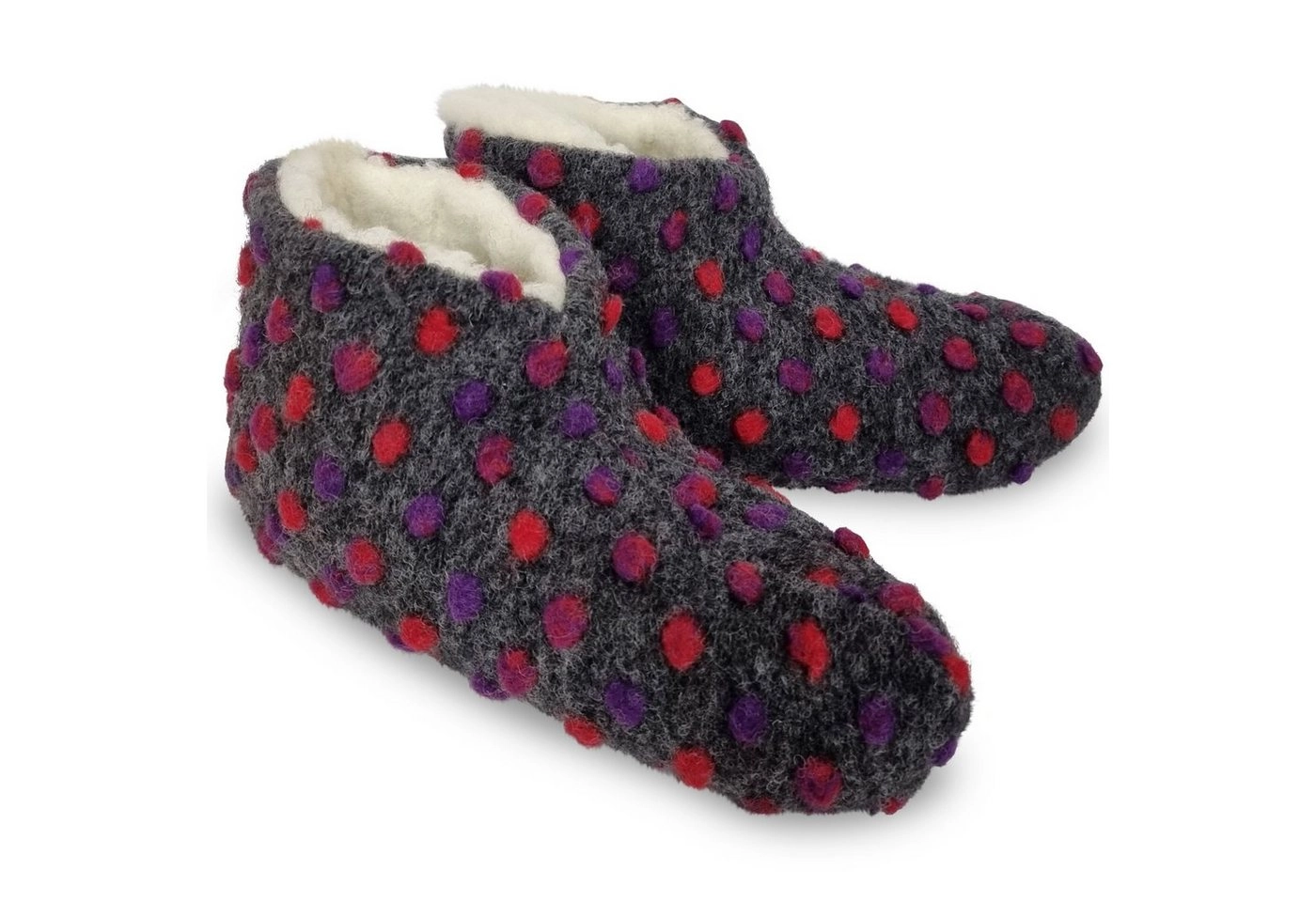 NYVI »Bettschuhe IamFlauschi aus Wolle - Warme Hausschuhe für Damen und Herren« Bettschuh Kuschelig & Weich, für Erwachsene und Kinder, 36 37 38 39 40 41 42 43 44 45
