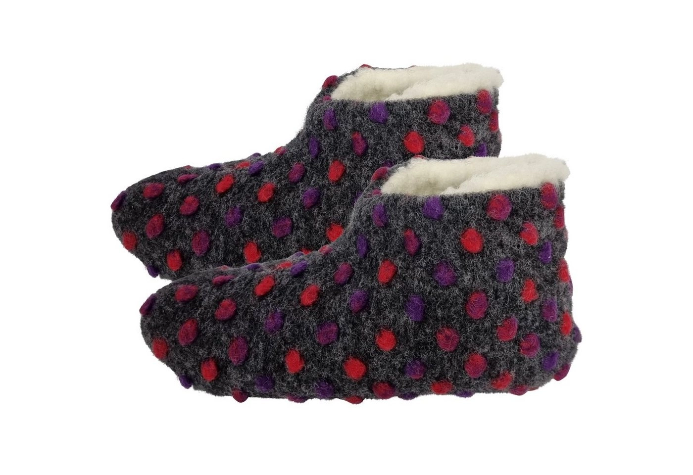 NYVI »Bettschuhe IamFlauschi aus Wolle - Warme Hausschuhe für Damen und Herren« Bettschuh Kuschelig & Weich, für Erwachsene und Kinder, 36 37 38 39 40 41 42 43 44 45