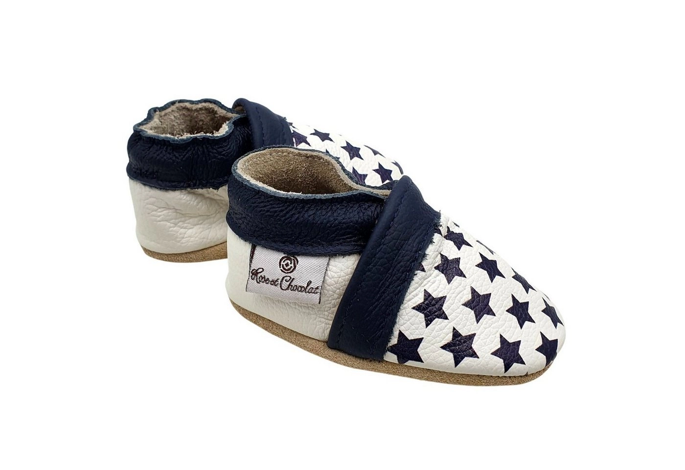 Rose et Chocolat »Rose et Chocolat Krabbelschuhe Stern« Krabbelschuh