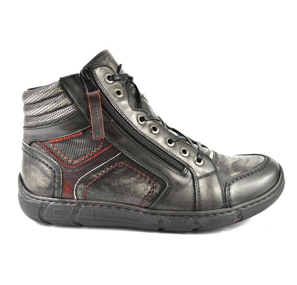 KRISBUT »6675A-3-4« Schnürschuh Schwarz