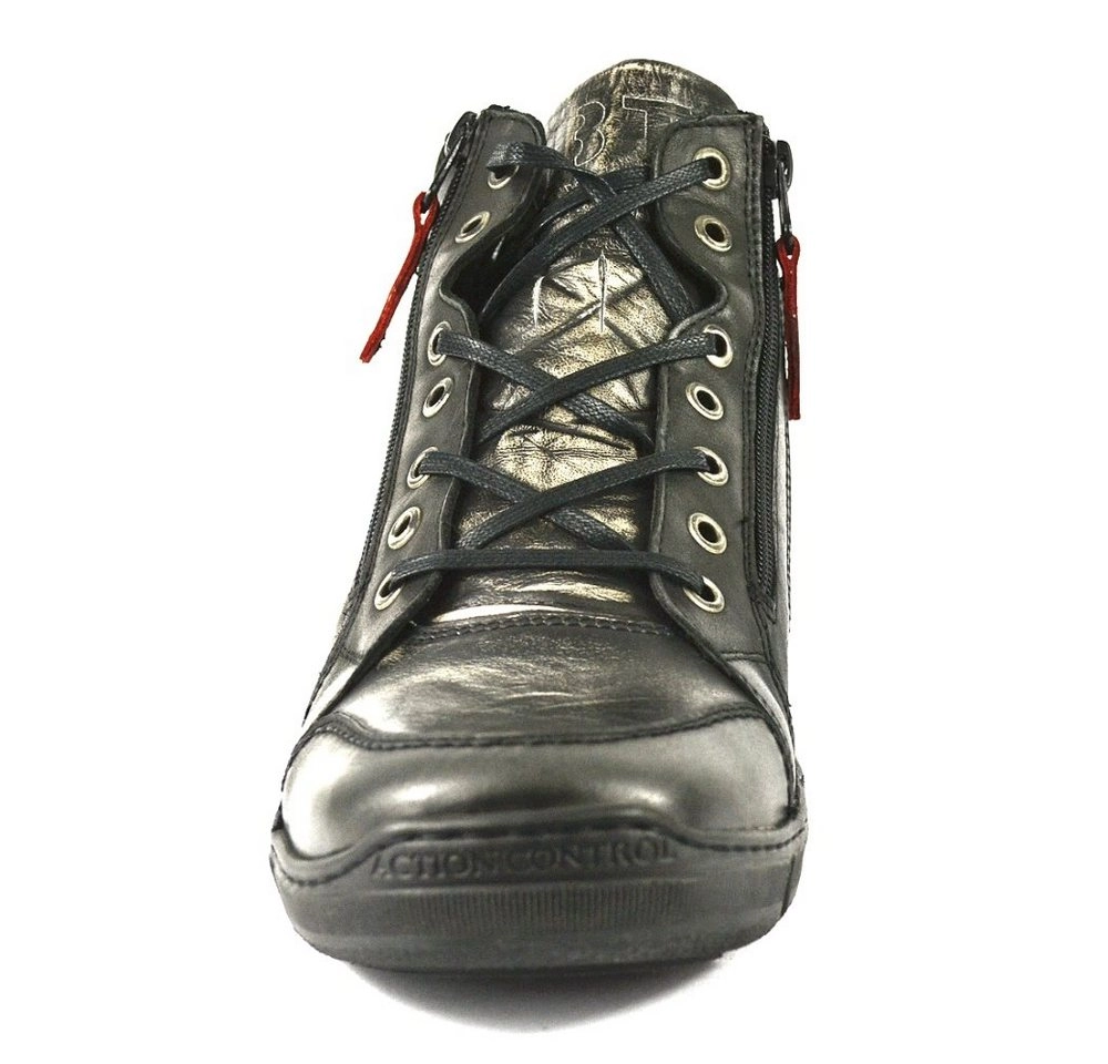 KRISBUT »6675A-3-4« Schnürschuh Schwarz