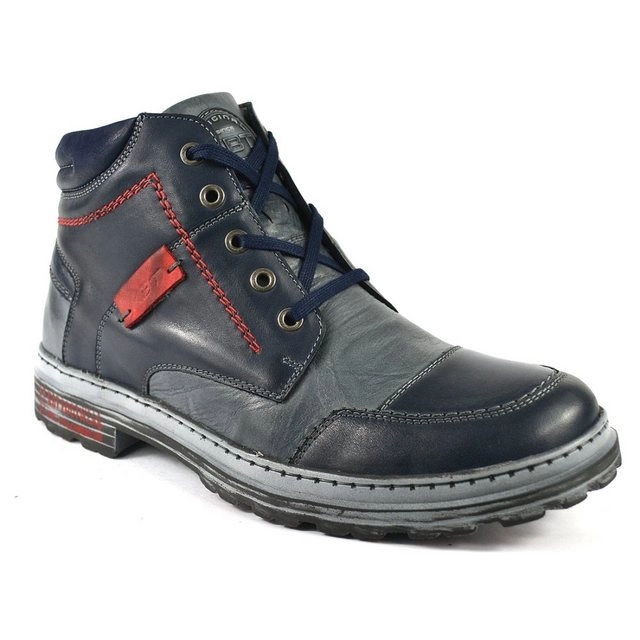 KRISBUT »6484Z-7-4« Schnürschuh Dunkelblau