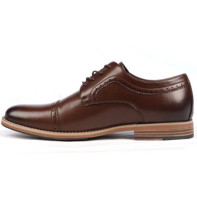 BIGTREE »Cognac« Schnürschuh exquisit gepolstert