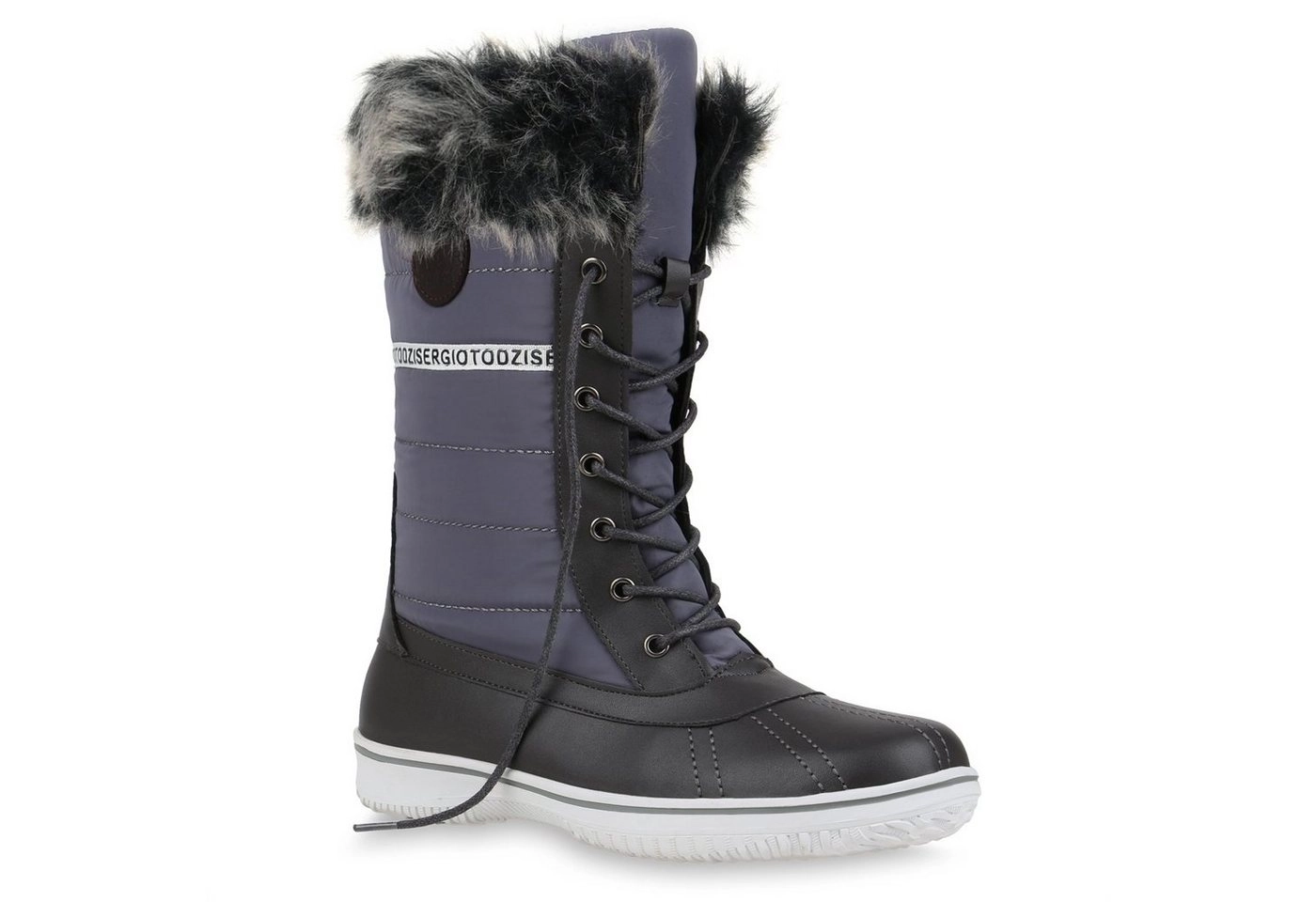 VAN HILL »814083« Winterstiefel Bequeme Schuhe