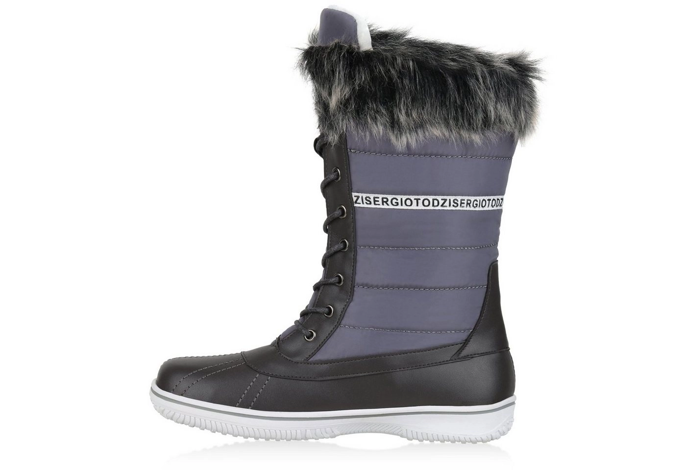 VAN HILL »814083« Winterstiefel Bequeme Schuhe