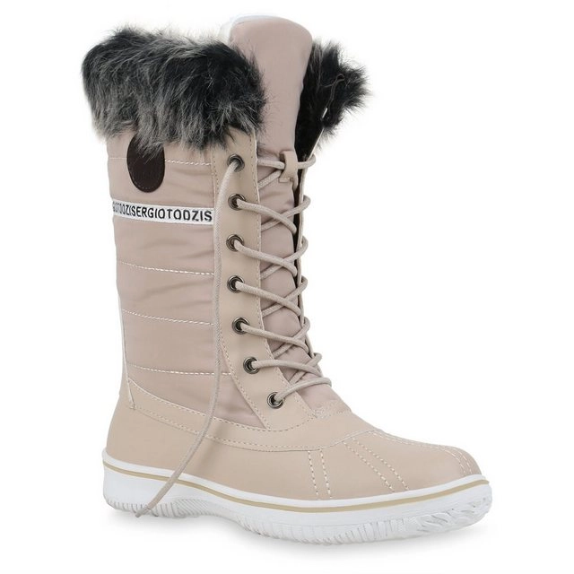 VAN HILL »814083« Winterstiefel Bequeme Schuhe