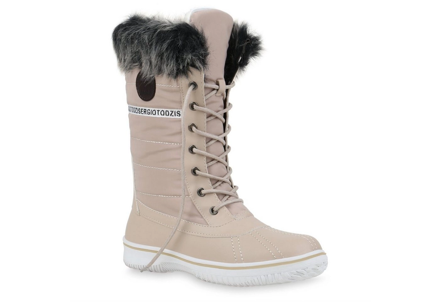 VAN HILL »814083« Winterstiefel Bequeme Schuhe