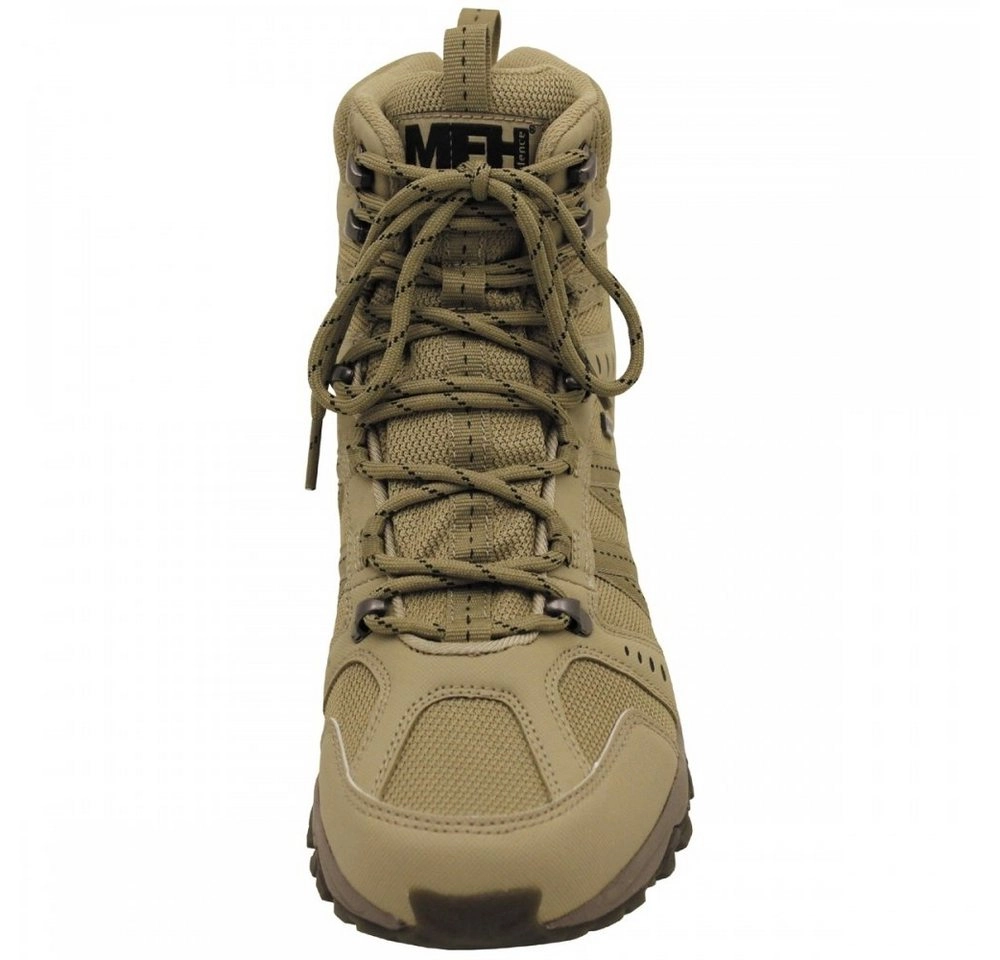 MFH »HighDefence Einsatzstiefel, "Tactical", coyote tan - 39« Wanderschuh hochwertige HBR Membran®