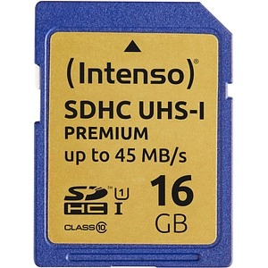 SDHC 16 GB Class 10 UHS-I, Speicherkarte