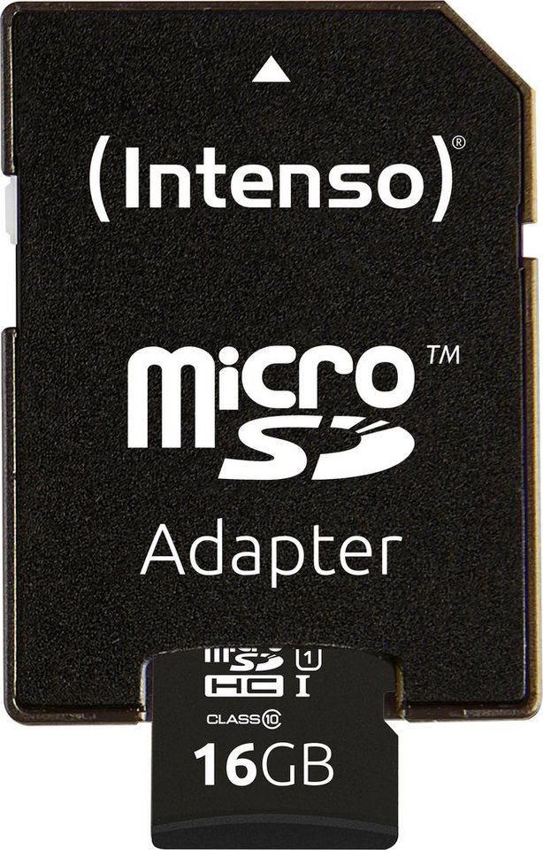 microSDHC UHS-I 16 GB, Speicherkarte