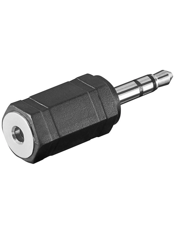 Adapter 2,5mm (Buchse) > 3,5mm (Stecker)