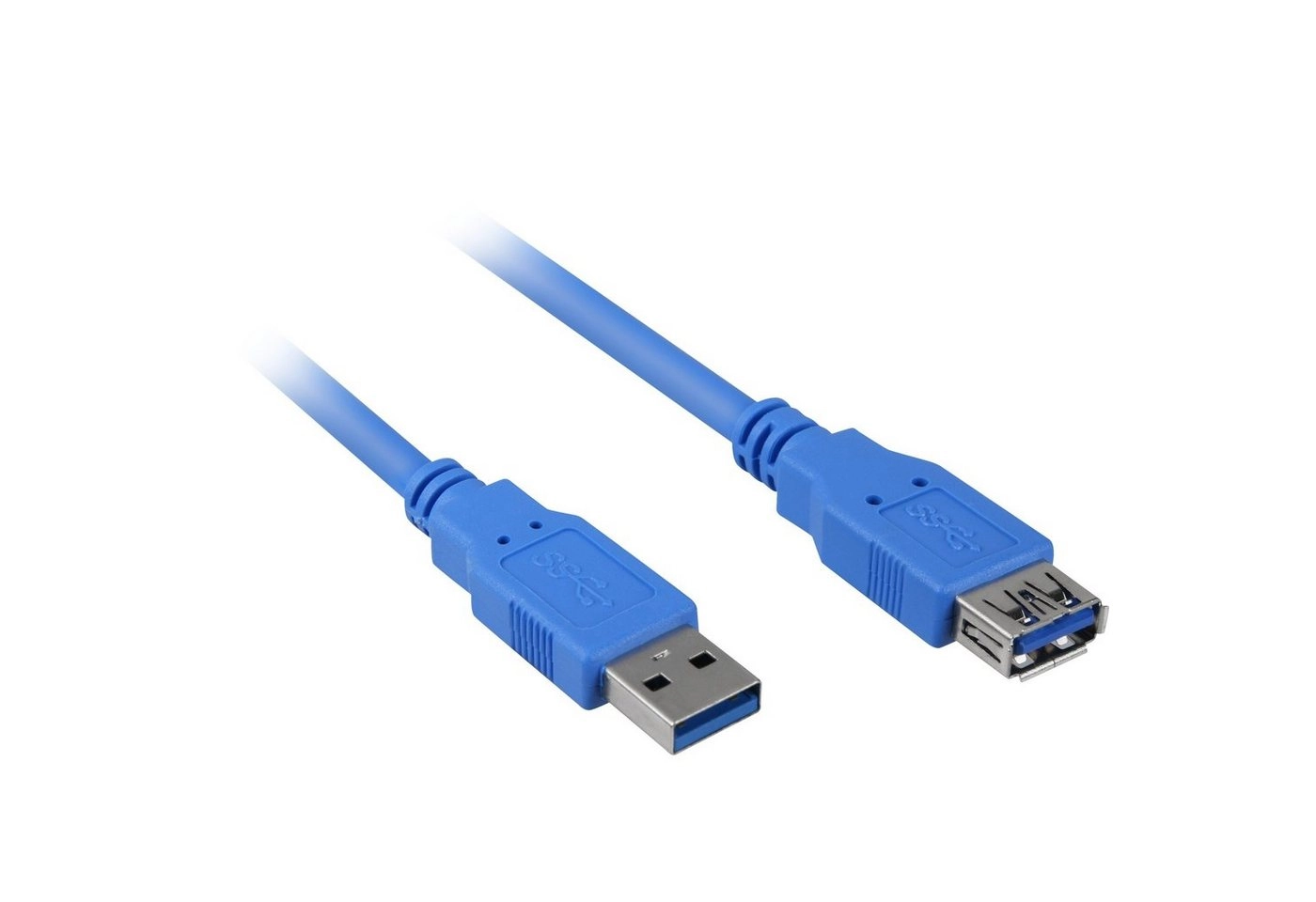 USB 3.2 Gen 1 Verlängerungskabel, USB-A Stecker > USB-A Buchse