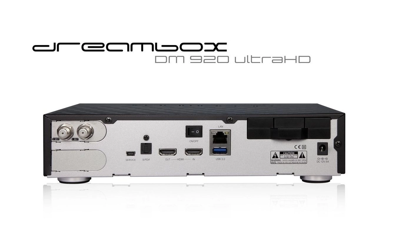 DM920 UHD 4K, Sat-Receiver