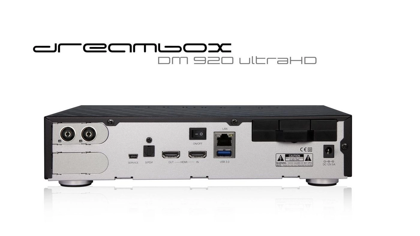 DM920 UHD 4K, Kabel-Receiver