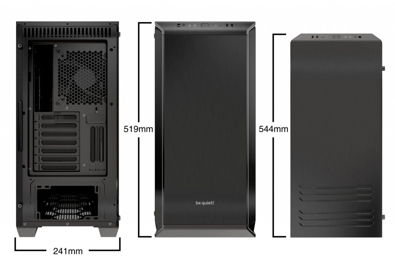 DARK BASE 700, Tower-Gehäuse