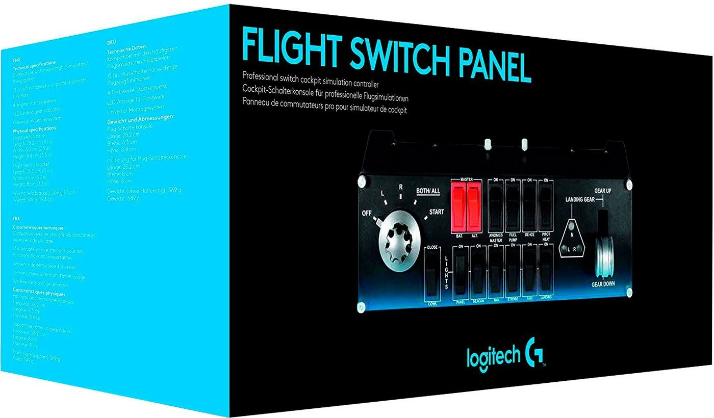 G Saitek PRO Flight Switch Panel, Instrumentenpanel