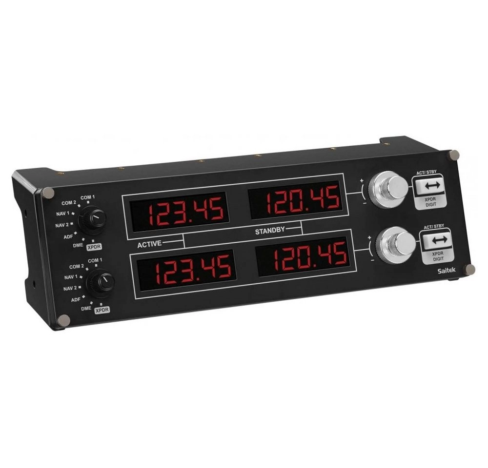 G Saitek PRO Flight Radio Panel, Instrumentenpanel