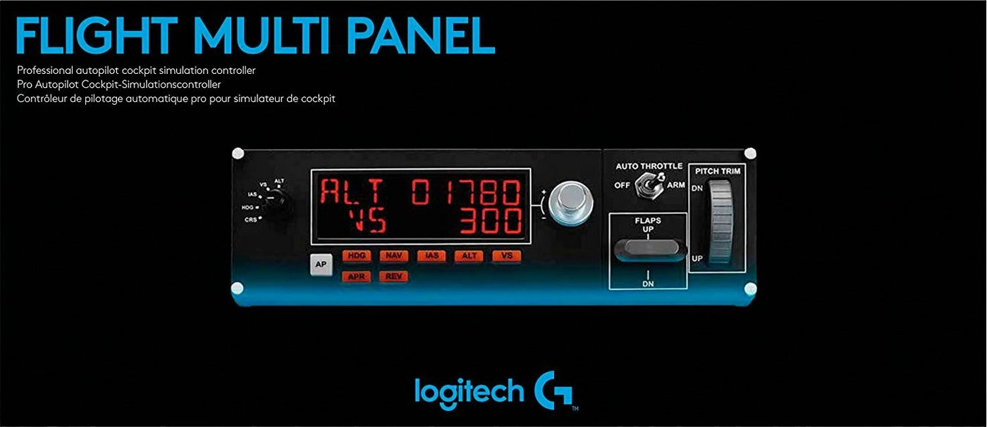 G Saitek PRO Flight Multi Panel, Instrumentenpanel