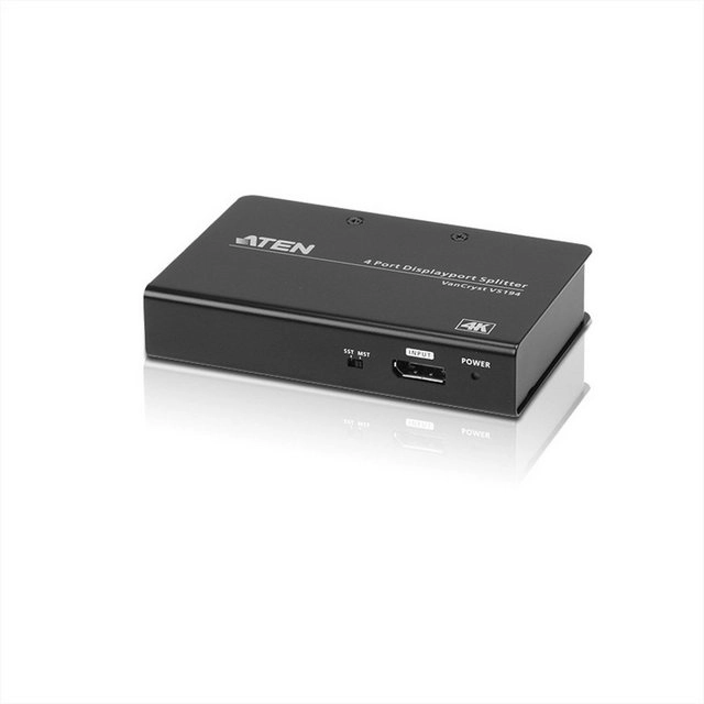 2-Port 4K DisplayPort Splitter, KVM-Switch