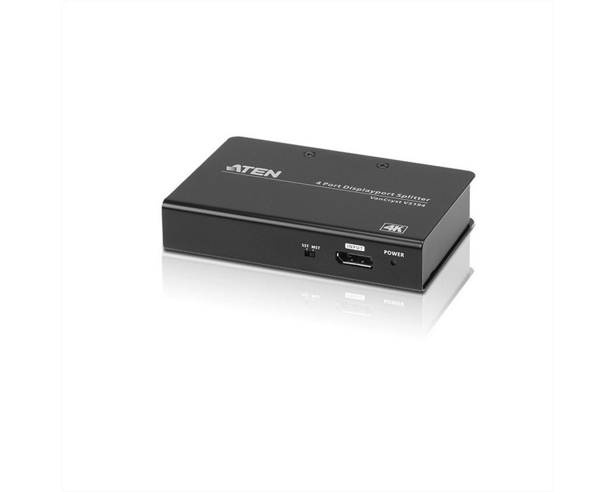 2-Port 4K DisplayPort Splitter, KVM-Switch