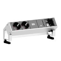 DESK 2 902.228, 2-fach Steckdosenleiste