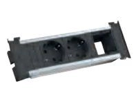 KAPSA 927.052, 2x Schutzkontakt-Steckdose, 1x Custom-Modul