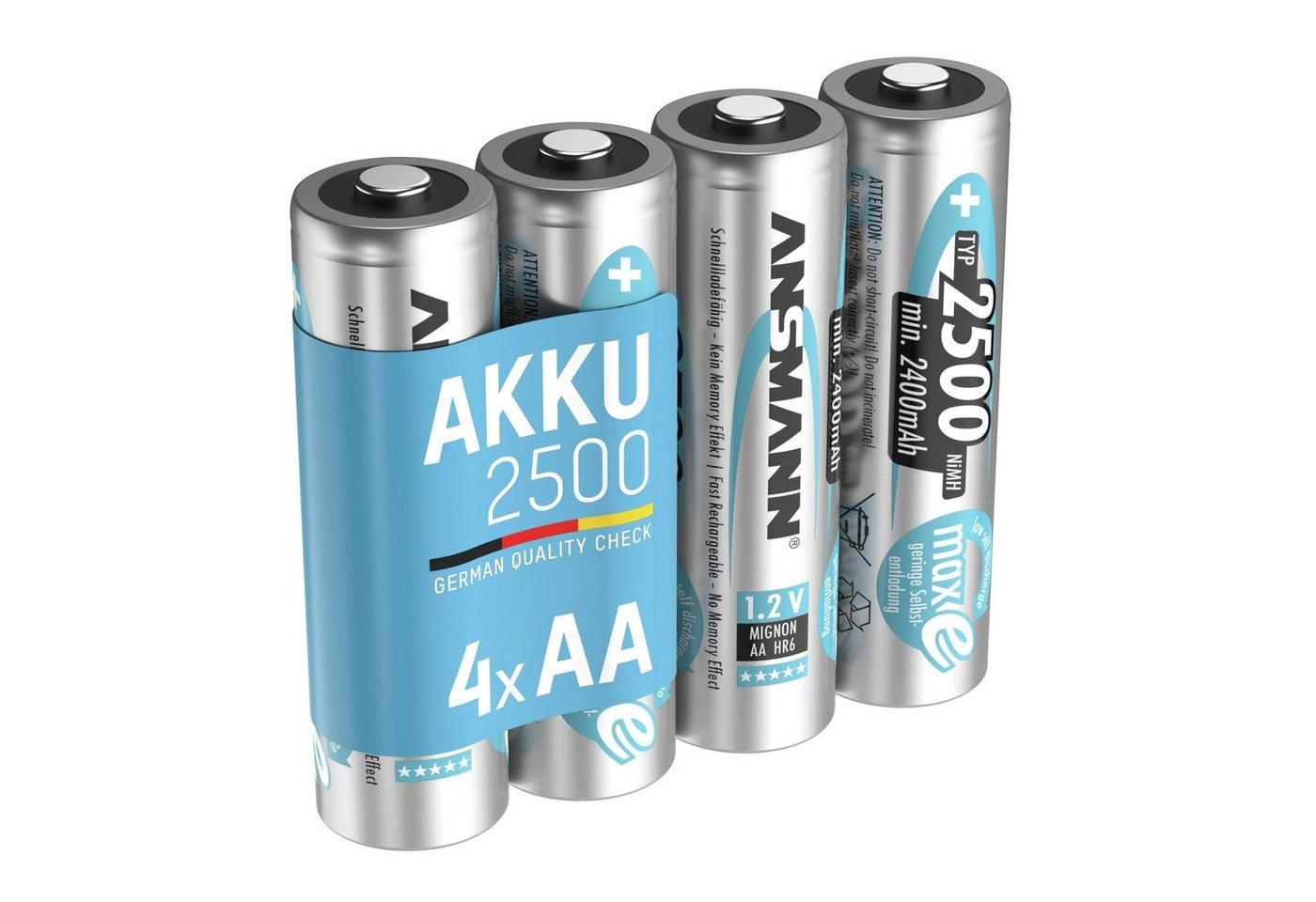 maxE 2500mAh NiMh, Akku