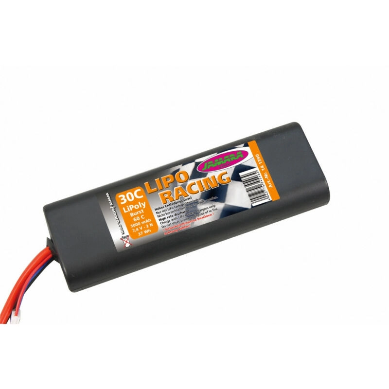 Akkupack LiPo-Racing 7,4V 5000mAh 2 N 30C