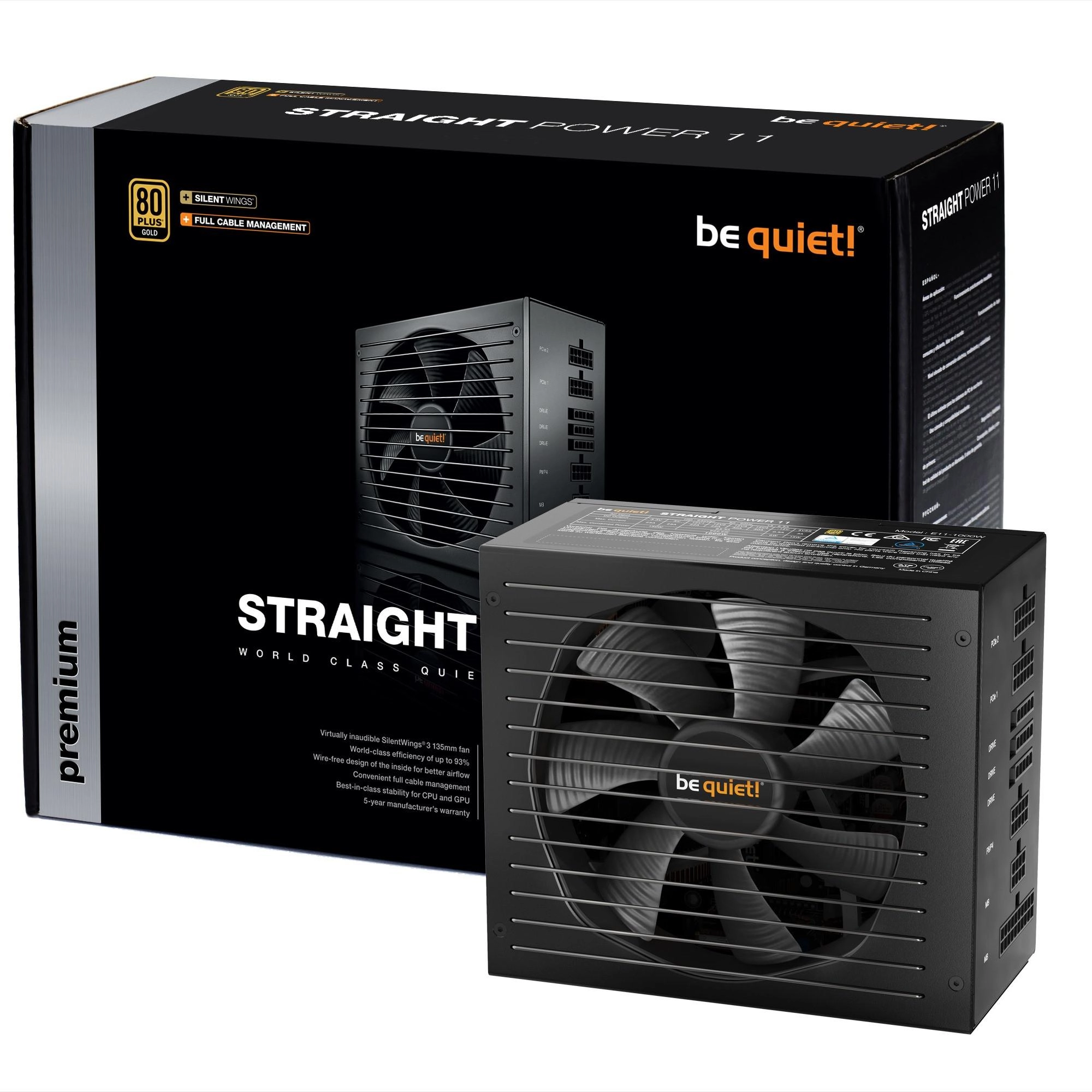 STRAIGHT POWER 11 CM 650 W, PC-Netzteil