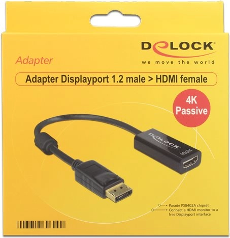 DisplayPort 1.2 St > HDMI Bu 4K, Adapter