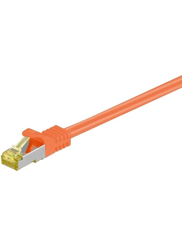 Patchkabel RJ-45 SFTP, mit Cat 7 Rohkabel