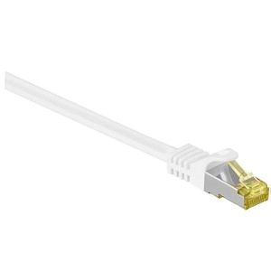 Patchkabel RJ-45 S/FTP mit Cat7 Rohkabel