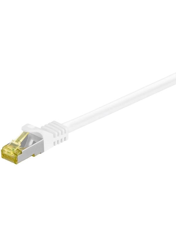 Patchkabel RJ-45 S/FTP mit Cat7 Rohkabel