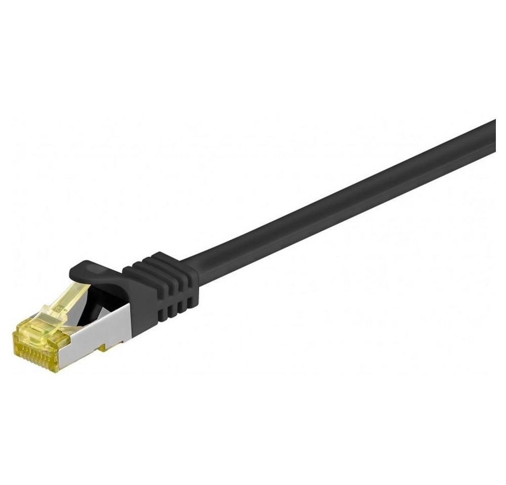 Patchkabel RJ-45 SFTP, mit Cat 7 Rohkabel