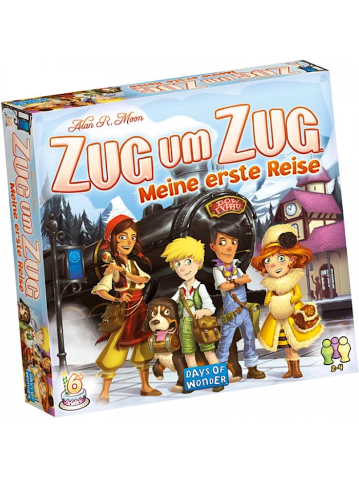 Zug um Zug - Meine erste Reise, Brettspiel