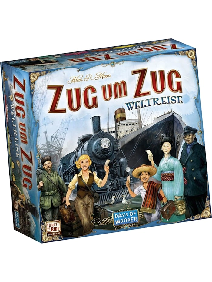 Zug um Zug Weltreise, Brettspiel