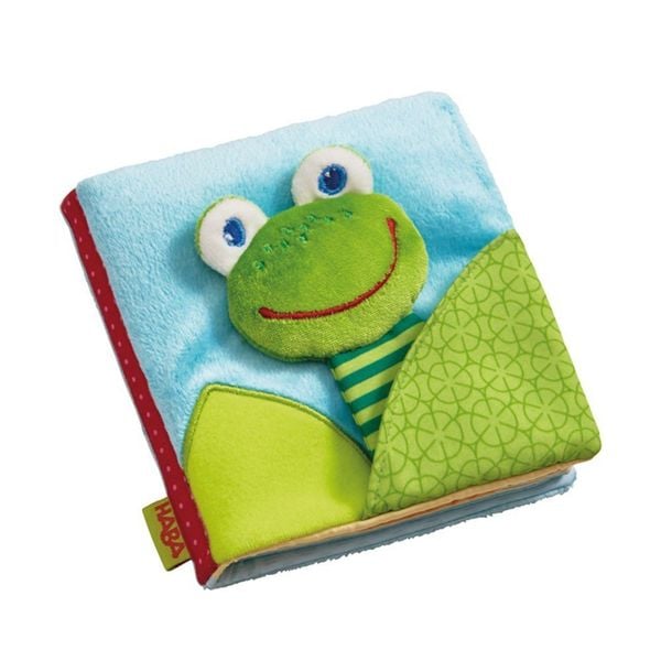 Stoffbuch Zauberfrosch, Lernbuch