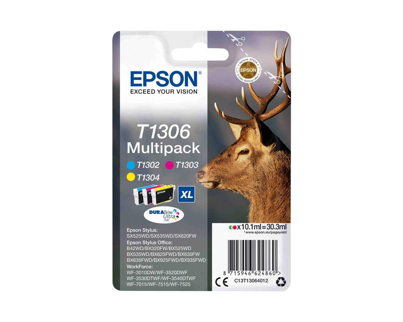 Tinte Multipack T1306XL (C13T13064012)