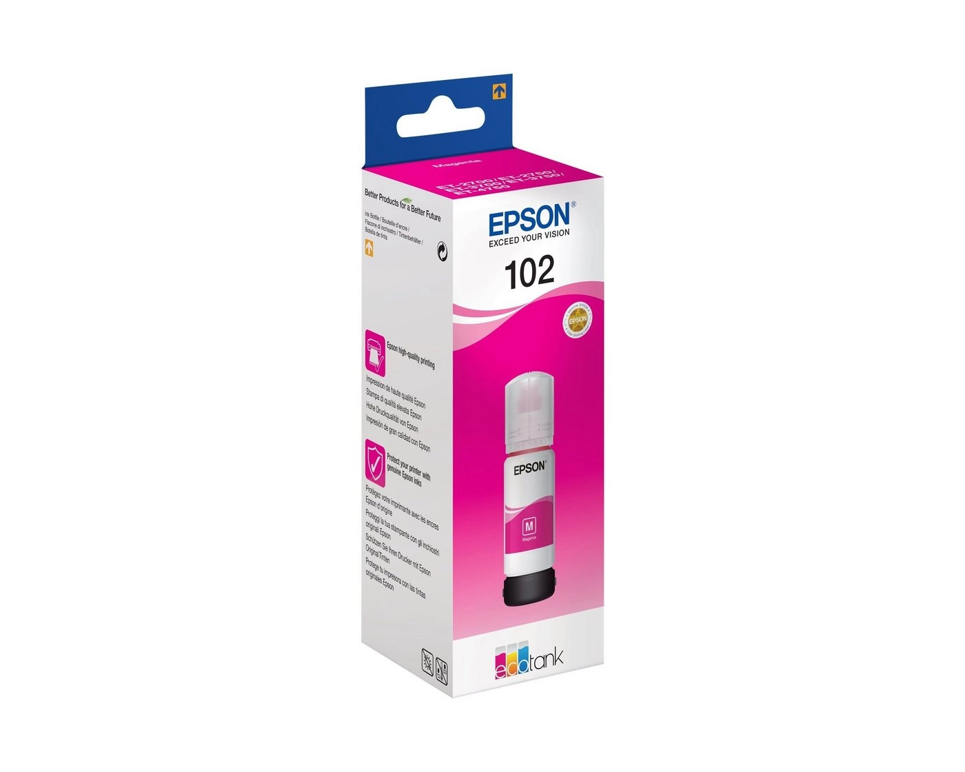 Tinte magenta 102 Eco Tank (C13T03R340)