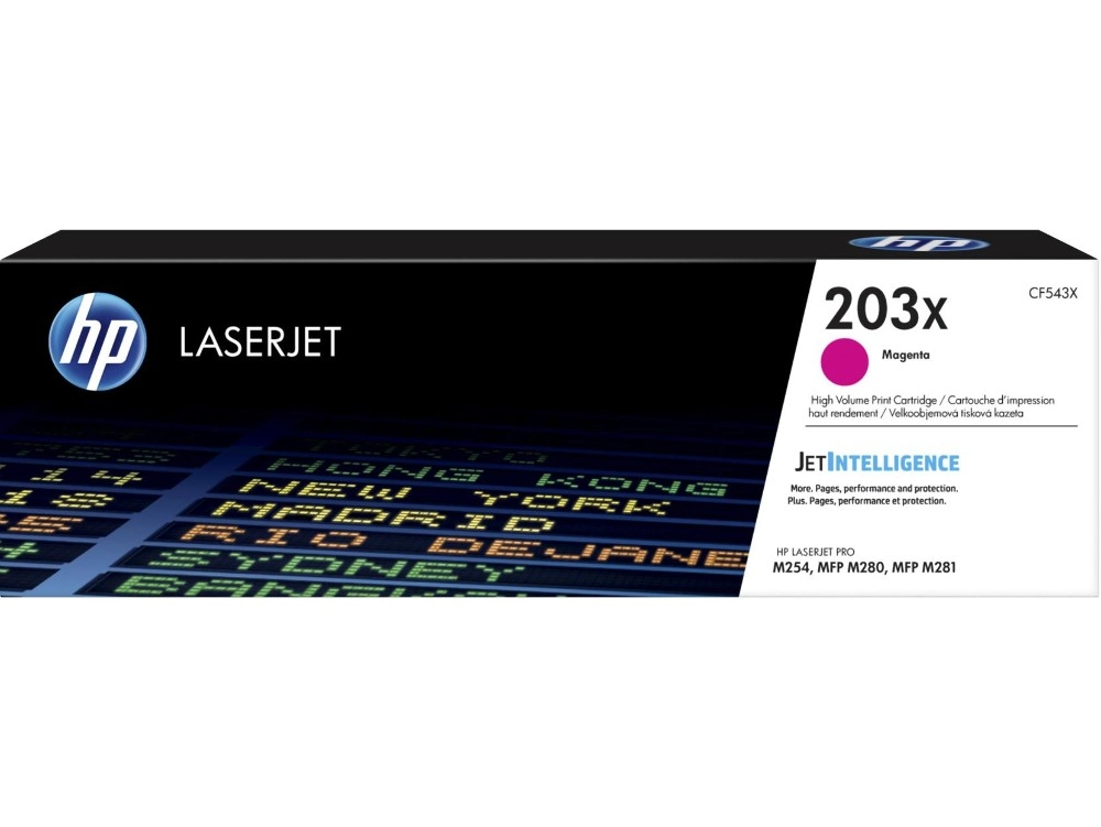 Toner magenta 203X (CF543X)