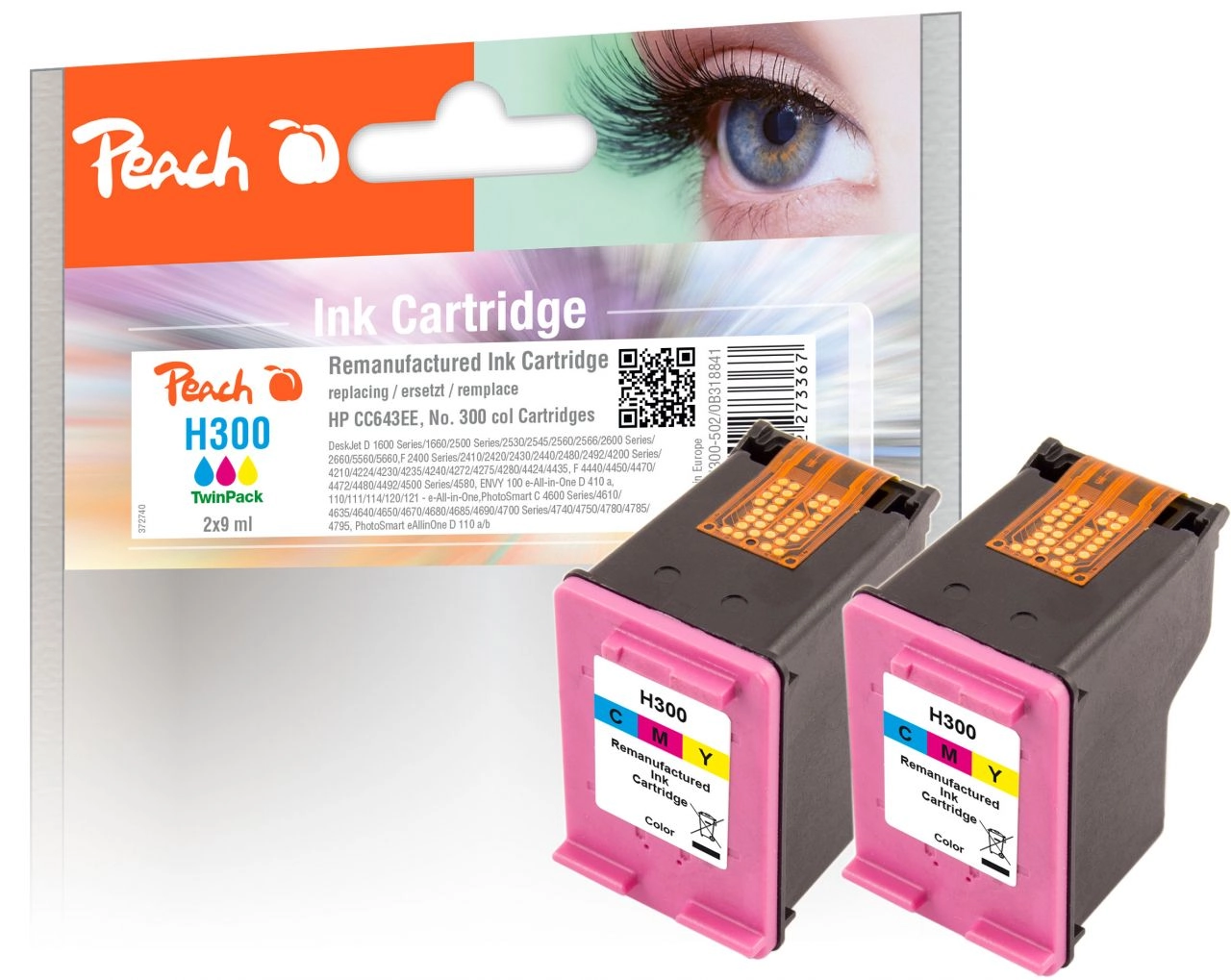 Tinte Doppelpack color PI300-502