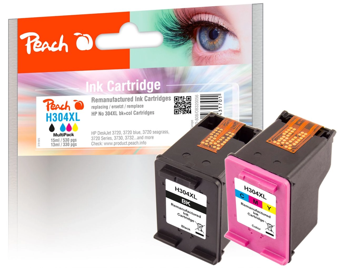 Tinte schwarz + color PI300-808