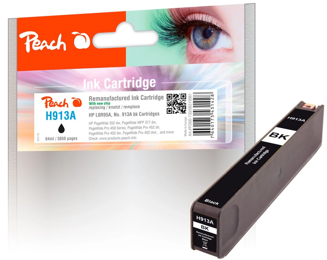 Tinte schwarz PI300-739