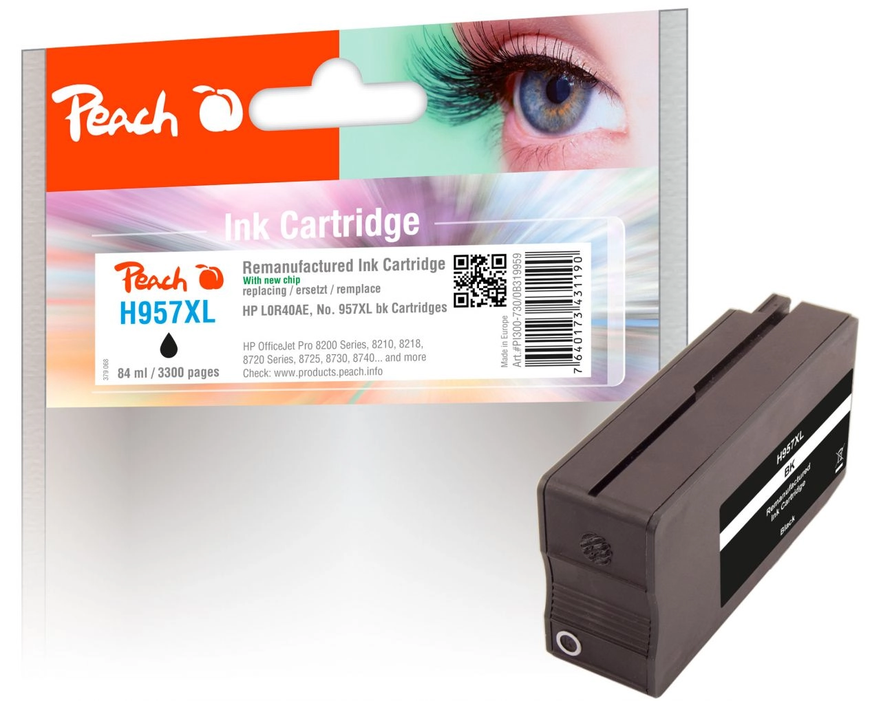 Tinte schwarz PI300-730