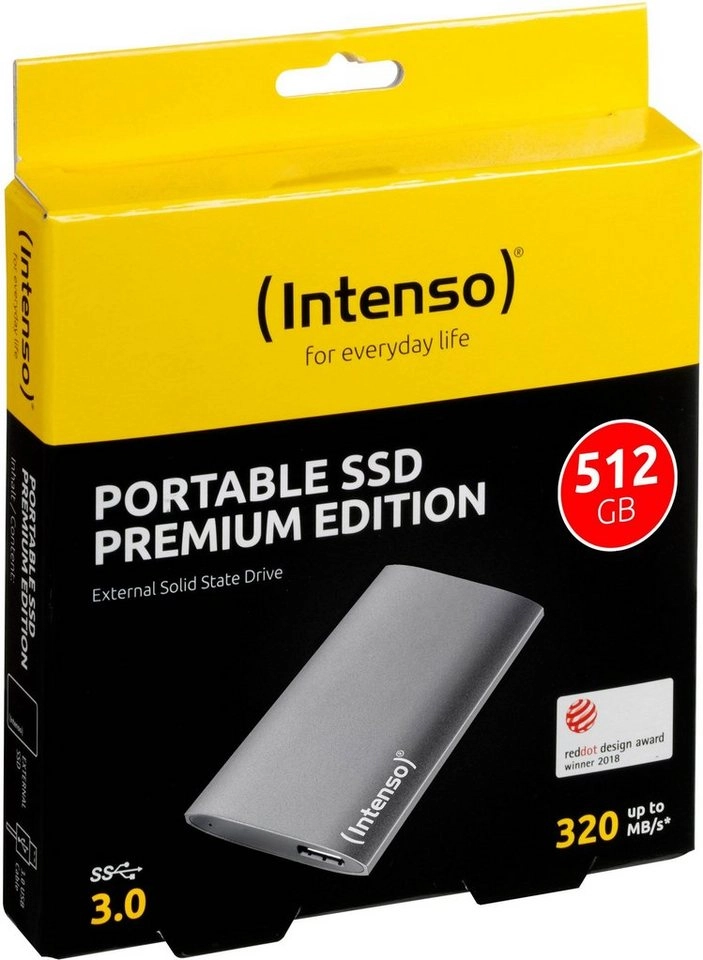 Portable SSD Premium 512 GB, Externe SSD