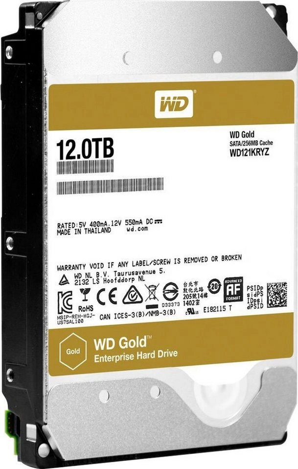 Gold Enterprise Class 12 TB , Festplatte