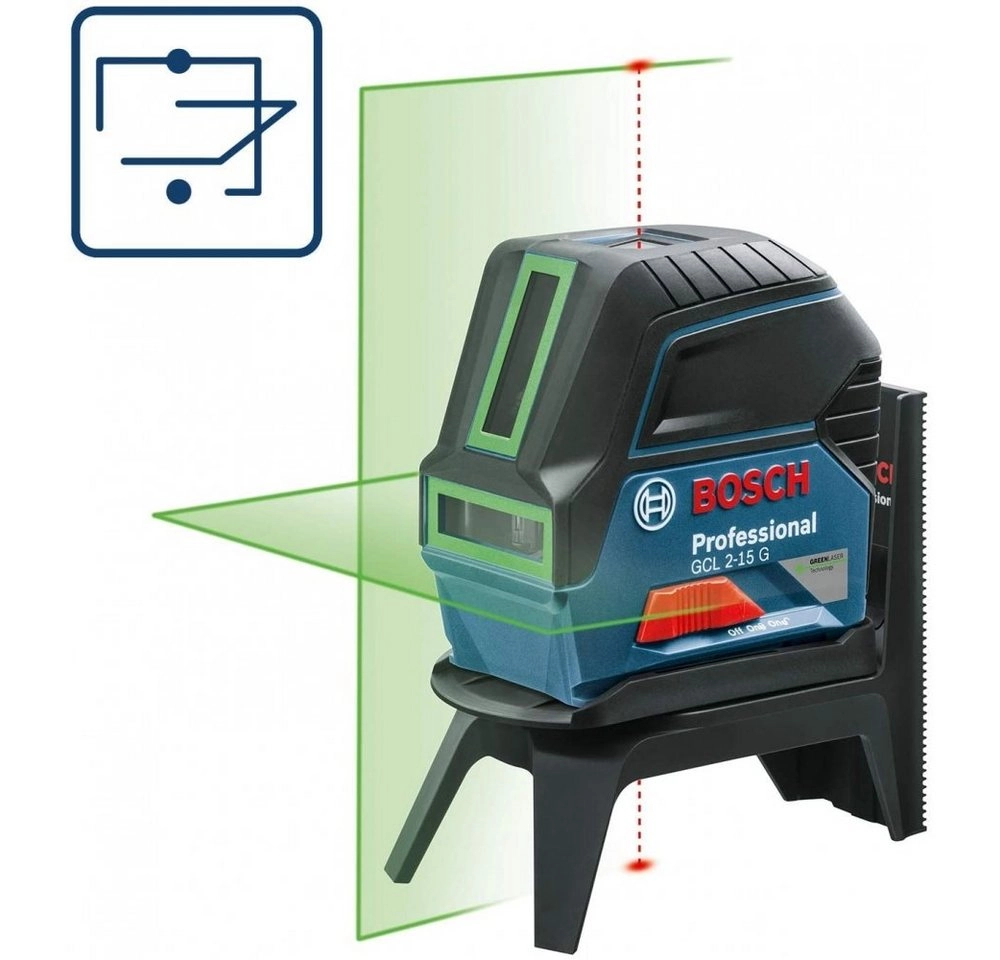 Kombilaser GCL 2-15 G, Kreuzlinienlaser